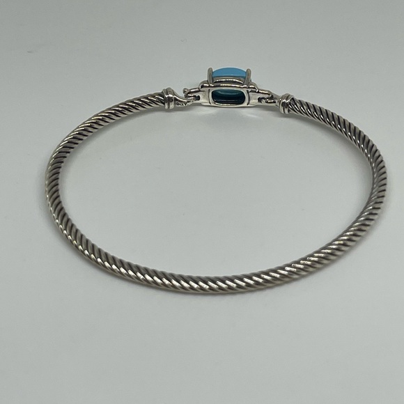 David Yurman Turquoise Petite Chatelaine Bracelet - Picture 4 of 11